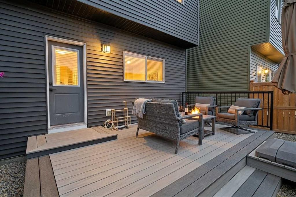 374 Wolf Creek Manor Se, Calgary, AB - Outdoor With Deck Patio Veranda With Exterior