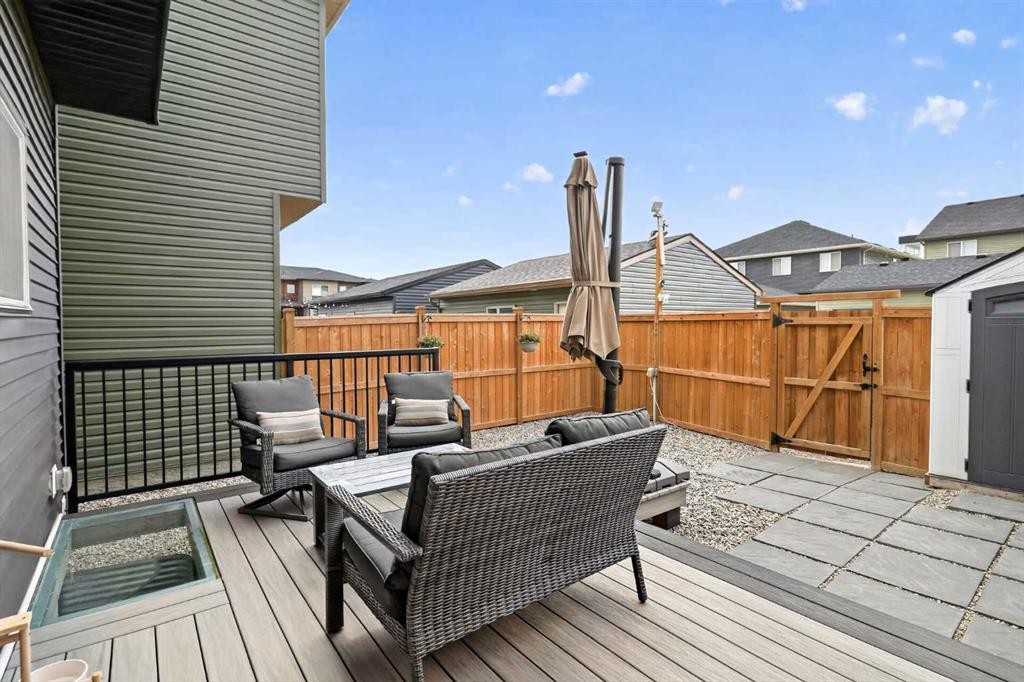 374 Wolf Creek Manor Se, Calgary, AB - Outdoor With Deck Patio Veranda With Exterior
