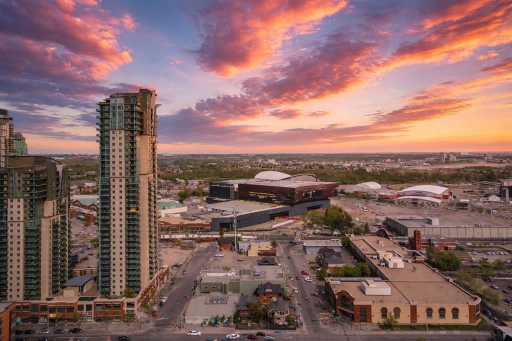 3202-210 15 Avenue Se, Calgary, AB - Outdoor With View