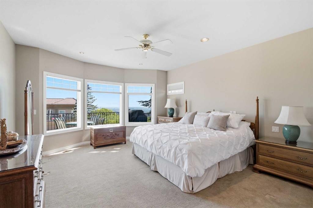 60 Prominence Point Sw, Calgary, AB - Indoor Photo Showing Bedroom