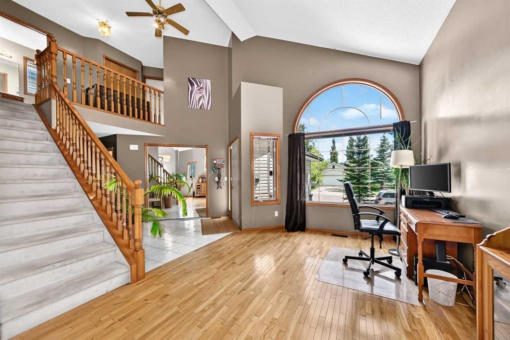 228 Arbour Ridge Way Nw, Calgary, AB - Indoor Photo Showing Office