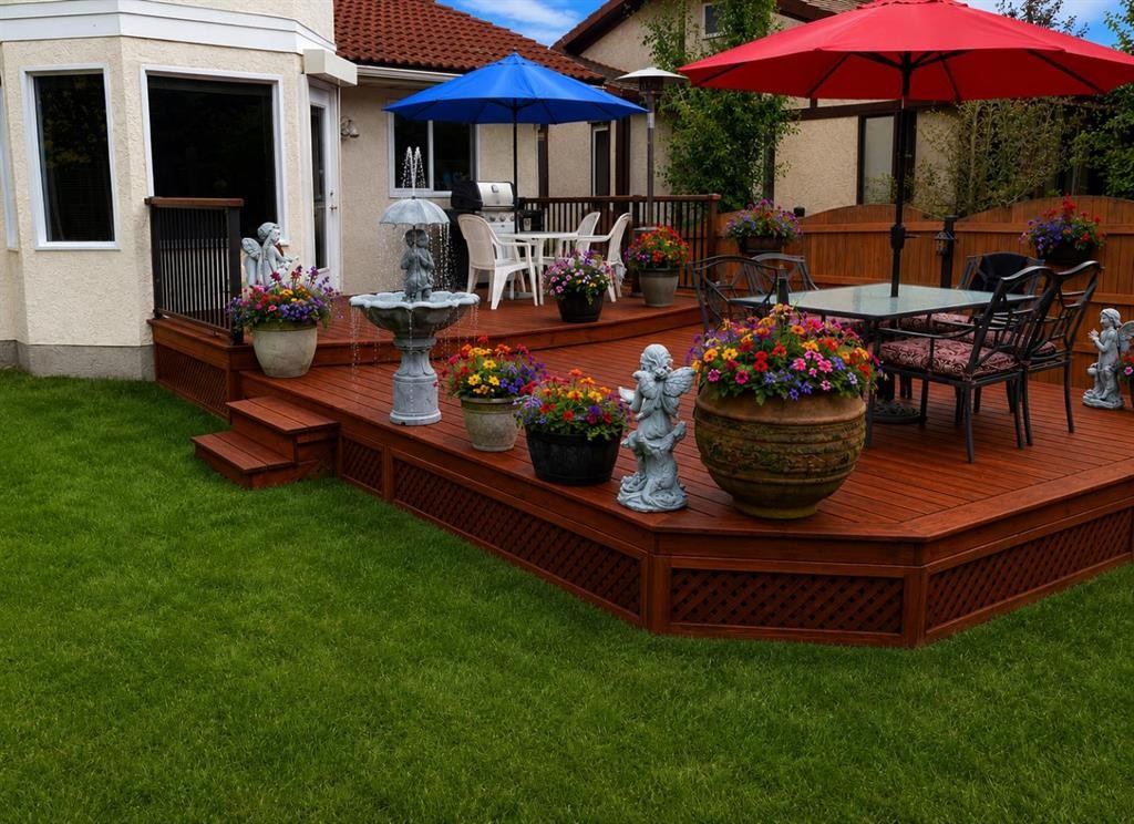 208 Hawkview Manor Place Nw, Calgary, AB - Outdoor With Deck Patio Veranda