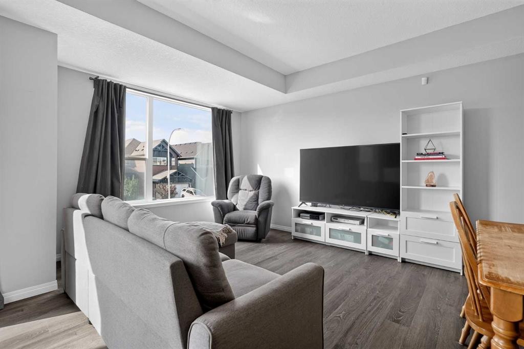 52 Saddlestone Drive Ne, Calgary, AB - Indoor Photo Showing Living Room