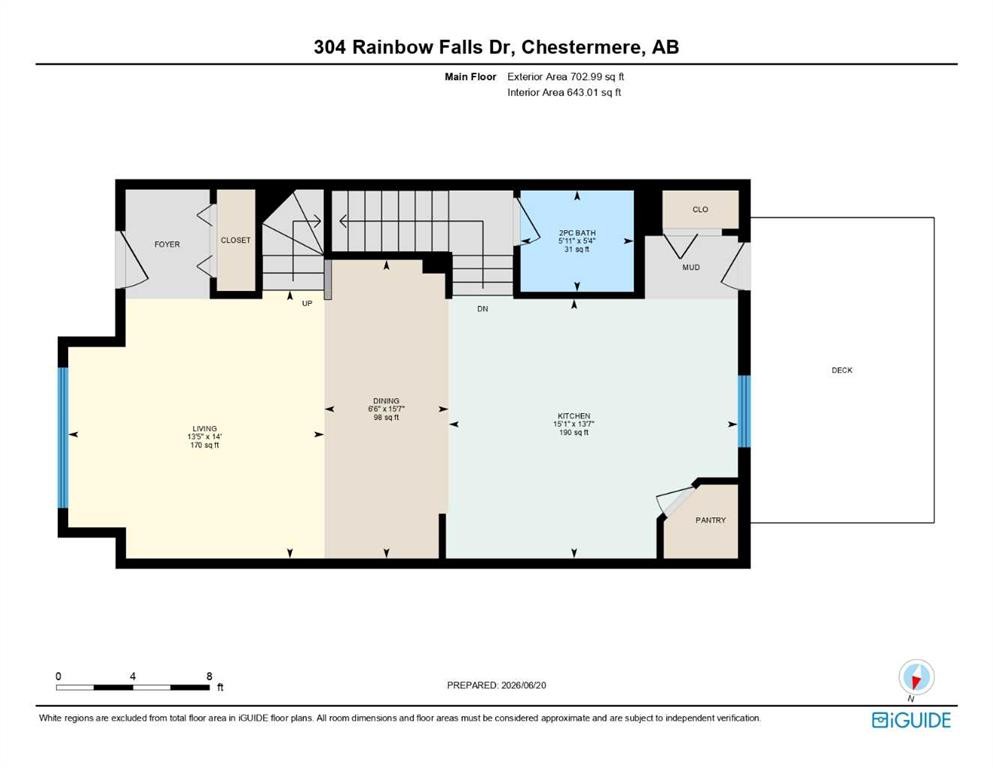 304 Rainbow Falls Drive, Chestermere, AB