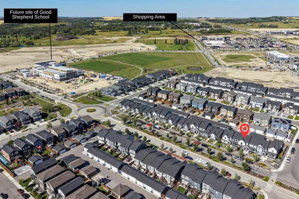 44 D'Arcy Boulevard, Okotoks, AB - Outdoor With View