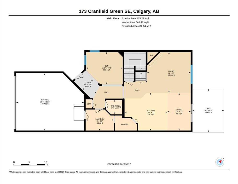 173 Cranfield Green Se, Calgary, AB
