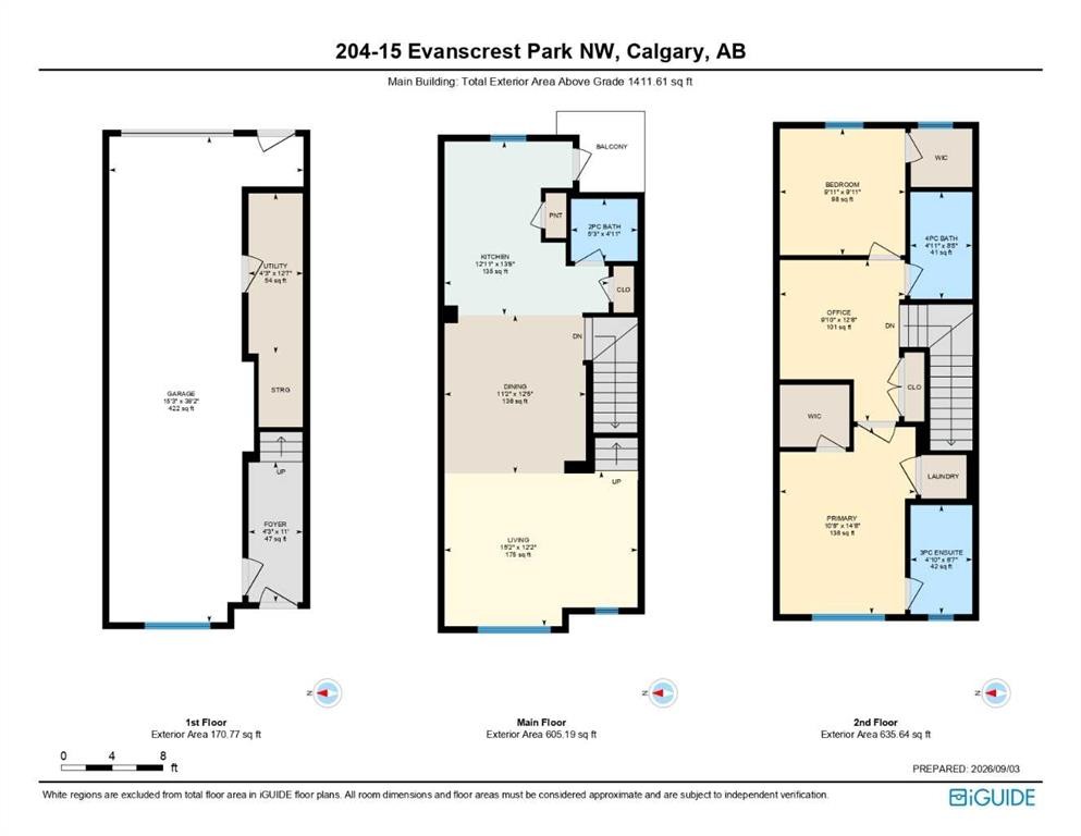 204-15 Evanscrest Park Nw, Calgary, AB