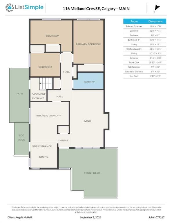 116 Midland Crescent Se, Calgary, AB