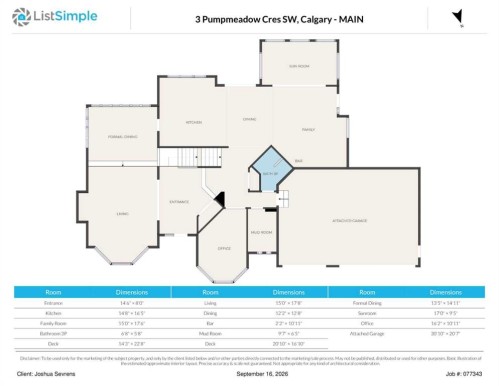 3 Pumpmeadow Crescent Sw, Calgary, AB 