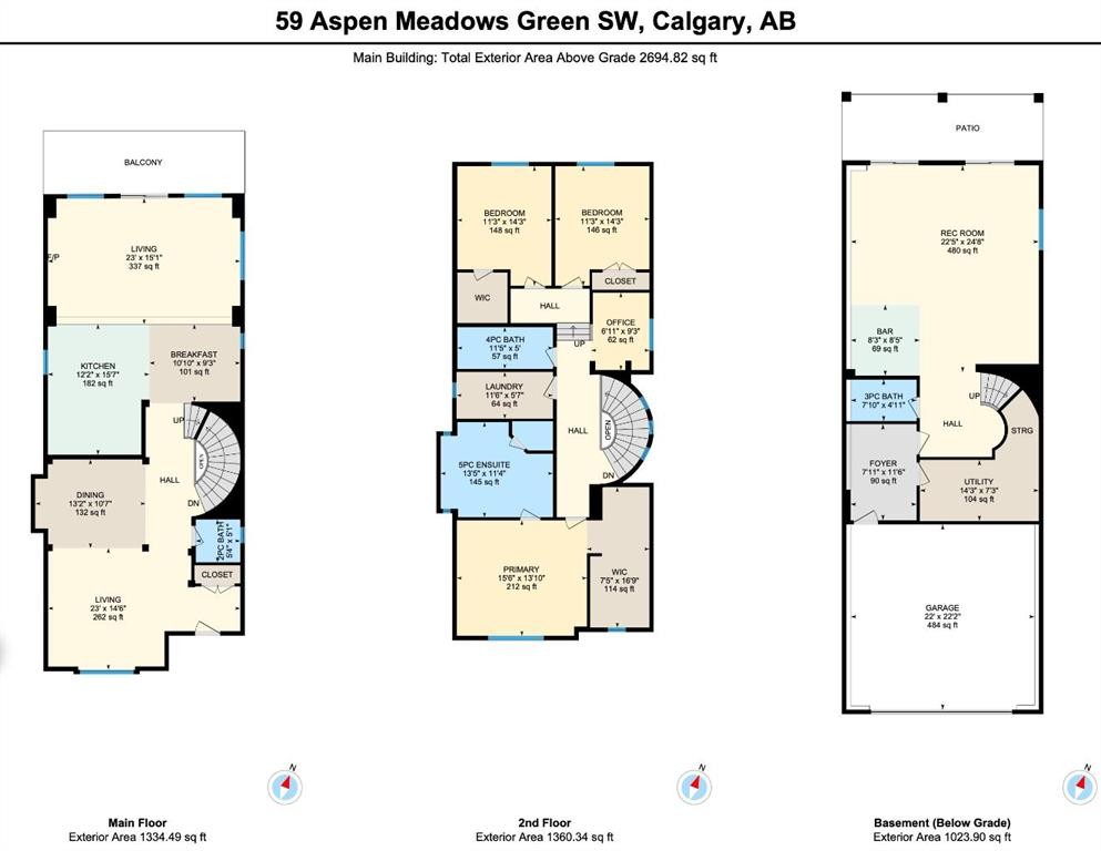 59 Aspen Meadows Green Sw, Calgary, AB