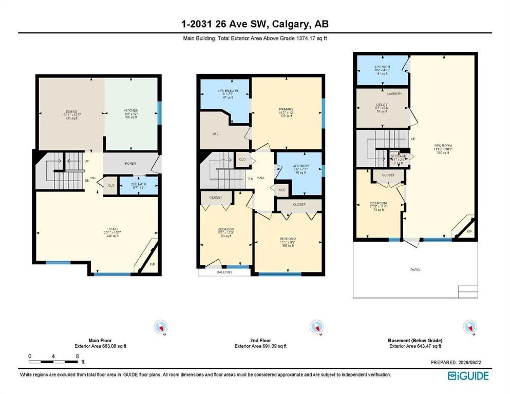 1-2031 26 Avenue Sw, Calgary, AB
