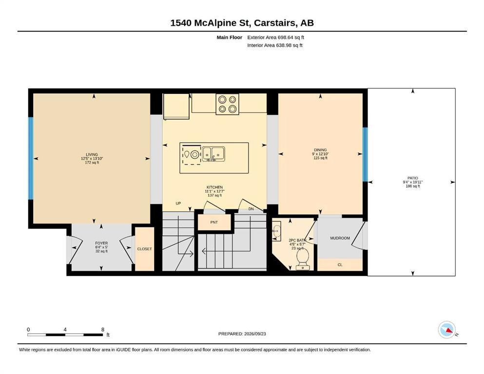 1540 Mcalpine Street, Carstairs, AB