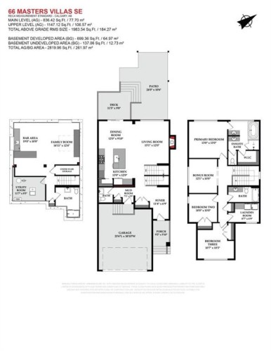 66 Masters Villas Se, Calgary, AB 