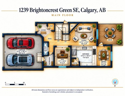 1239 Brightoncrest Green Se, Calgary, AB 