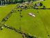 Aerial Farm view with tennis/pickle ball court