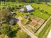 Orkney Farm House - Aerial view of barn & garden