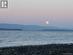 moon rise on the south east side of Quadra Island