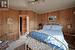 Bedroom in guest cabin