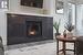 Cozy natural gas fireplace