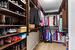 Walk in Closet with Adjustable shelving