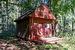 A small, but charming cabin on the property with a woodstove. There is no bathroom.