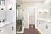 Two vanities in ensuite and large shower