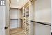 Walk-in closet w/built-ins