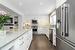 Kitchen view with stainless appliances