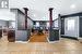 Kitchen featuring kitchen peninsula and light hardwood / wood-style floors