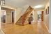 Staircase with laminate  floors