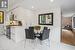 Dining space featuring light hardwood / wood-style floors