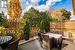 Wooden terrace featuring an outdoor hangout area