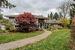 View of front of home with a front yard