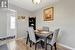 Dining room featuring light wood-type flooring