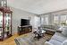 Living room featuring light hardwood / wood-style floors