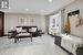 Living room featuring light hardwood / wood-style floors