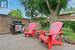 View of patio / terrace with a grill and a fenced backyard