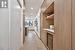 The Modern Kitchen Features a Convenient Walk-In Pantry