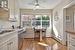 Contemporary Kitchen with Hardwood Floor