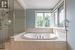 Ensuite with soaker tub