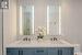 Designer Five-Piece Ensuite with Double Sinks and a Freestanding Bathtub