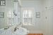 Ensuite bath w/ floor to ceiling closets