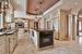 Gourmet Kitchen Featuring Granite Countertops and Top-Of-The-Line Appliances