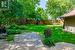 Beautiful Perennial Gardens, Concrete Patio, Pond with Waterfall