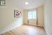 Empty room with light wood-type flooring