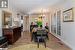 Dining area with an inviting chandelier and light wood-type flooring