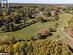 Birds eye view of property with a rural view