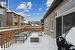 View of snow covered deck