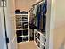 walkin closet in Master bedroom