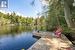 You can swim, kayak, canoe, or paddle board off of your own private dock